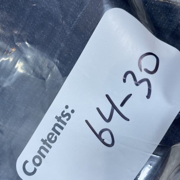 7 For All Mankind Dojo Shorts Size 28 Stretch Denim Blue Jean Cut-Off 64-30 - Picture 7 of 7